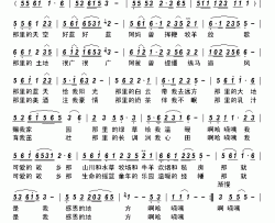 感恩草原简谱-马儿演唱-佟岩/张难词曲
