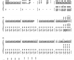 Red Zone钢琴简谱-数字双手-Tatsh & Naoki