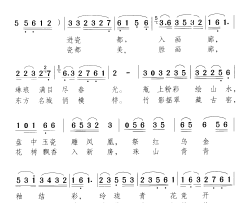 瓷都啊，美丽的画廊简谱