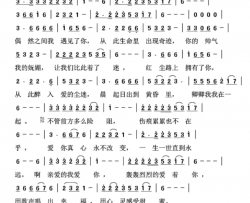 红尘路上拥有你简谱-雨露演唱-张正军、曼娅/张正军、曼娅词曲