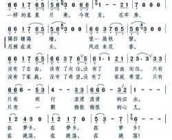 悔恨的心电视剧《带手铐的新郎》插曲简谱