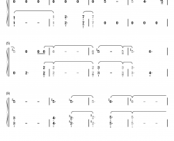 The Spark钢琴简谱-数字双手-John Williams
