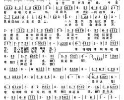 兄弟一场(优酷高清视频版)简谱-高原黑组合演唱-庄为育曲谱