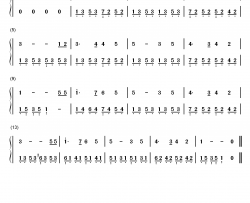 可爱的家钢琴简谱-数字双手-Henry Rowley Bishop