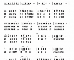 永远热爱你简谱