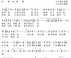 舒心的日子简谱(歌词)-王宏伟演唱-谱友布林夏丹上传