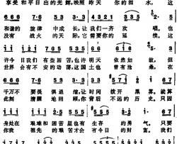年轻的心简谱-陈佳明词 巫启贤曲