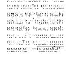 甘心情愿爱着你简谱-苏西演唱-李晓东/李晓东词曲