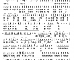 茶山情歌简谱-卫伟演唱-王发艺/石川词曲