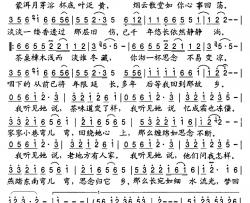 茶乡简谱-欧阳冀涛词/欧阳冀涛曲胥拉齐-