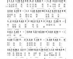 故乡恋歌春波词高福友曲故乡恋歌春波词 高福友曲简谱