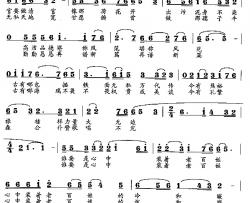 百姓爱你到永远简谱-李黎词/党红岩曲张克东-