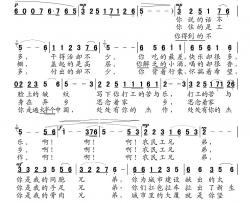 农民工兄弟简谱-贾云词 贾云曲