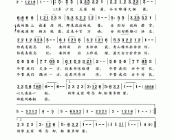 相聚简谱-程琳演唱-付林/付林词曲