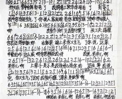 老伴简谱-李春波演唱-李春波/李春波词曲