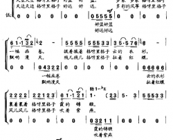 童年的风筝魏子振词陈安宁曲、合唱简谱