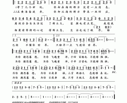 为你朝思暮想简谱-那英演唱-岭南印象制作曲谱