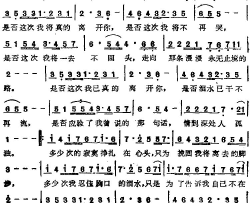 苏芮演唱金曲：是否电影《搭错车》插曲简谱-苏芮演唱-罗大佑/罗大佑词曲