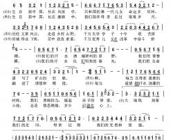 知青抒怀简谱-写给知青运动50周年