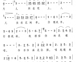 交换电影《渔家女》插曲简谱-周璇演唱