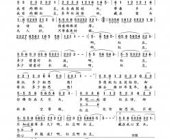 红豆情思简谱-季锦洛曲谱