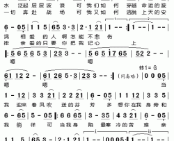 消失的月光简谱-李健演唱-李健/李健词曲
