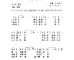 白纱巾简谱