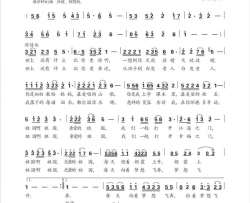 祖国简谱-张永君演唱-王晓岭/罗亦欢词曲