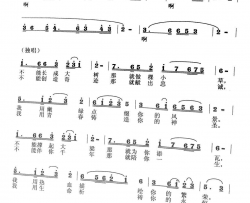 祖国永在我心中简谱-谭英演唱-大民/王秀增词曲