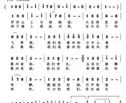 最美风景简谱-谢义长词/黄清林曲