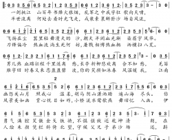 战戎归简谱-嫌弃演唱-封尘墨/封尘墨词曲