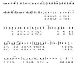 各族人民一家亲简谱-