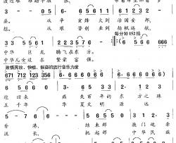 新世纪太阳简谱-李道莹词/曾遂今曲张明敏-