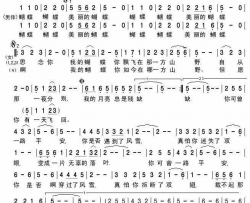 蝴蝶程义浩词印青曲蝴蝶程义浩词 印青曲简谱