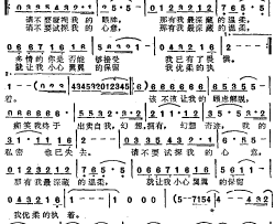 苏芮演唱金曲：优柔的执着简谱