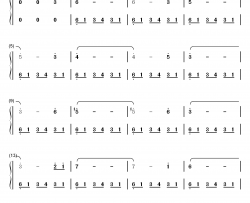 Helvetesfonster钢琴简谱-数字双手-Ghost
