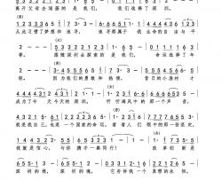 改革创新是深圳的根，深圳的魂简谱-顾莉雅演唱-唐跃生/巫定定词曲