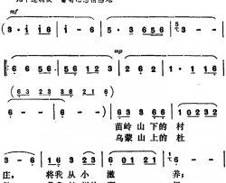 贵州，我的故乡简谱
