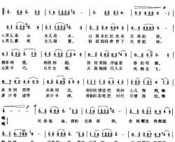 兄弟姐妹简谱-贾堂霞演唱歌曲-小叶子159曲谱