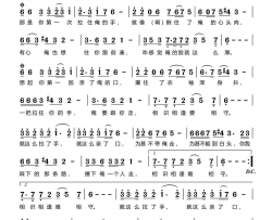 脸咋这么厚简谱-刘妍演唱-二强、艺风/二强、艺风词曲