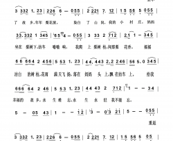 梨花又开放简谱-李延亮演唱