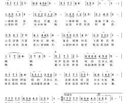 壮乡高铁喜讯传简谱-