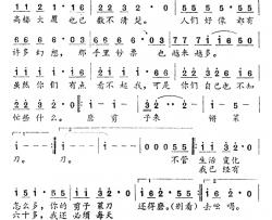 磨刀老头简谱-刘欢词/刘欢曲刘欢-