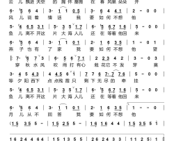 我要如何不想他电视剧《新不了情》片尾曲简谱-蔡琴演唱-李焯雄/梁翹柏词曲