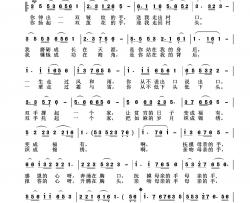 抚摸母亲的手简谱-彭重安曲谱