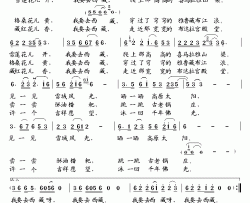 我要去西藏李思音版简谱-李思音演唱-彭郁/曾海平词曲