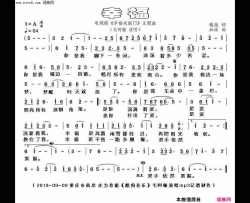 幸福电视剧《幸福来敲门》主题曲简谱-毛阿敏演唱-魏巍/林林词曲