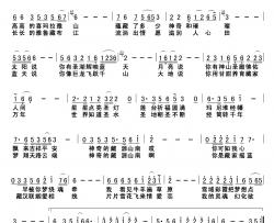神奇的藏源山南简谱-乔明全词 解力曲罗锡贵-