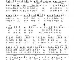 父亲简谱-张也演唱-春色曲谱