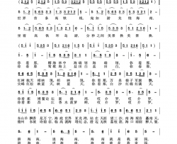 海南高铁游广场舞曲简谱-于晓惠演唱-何顺贵、高国柱、陈烈天/吴世海、黄守汉词曲
